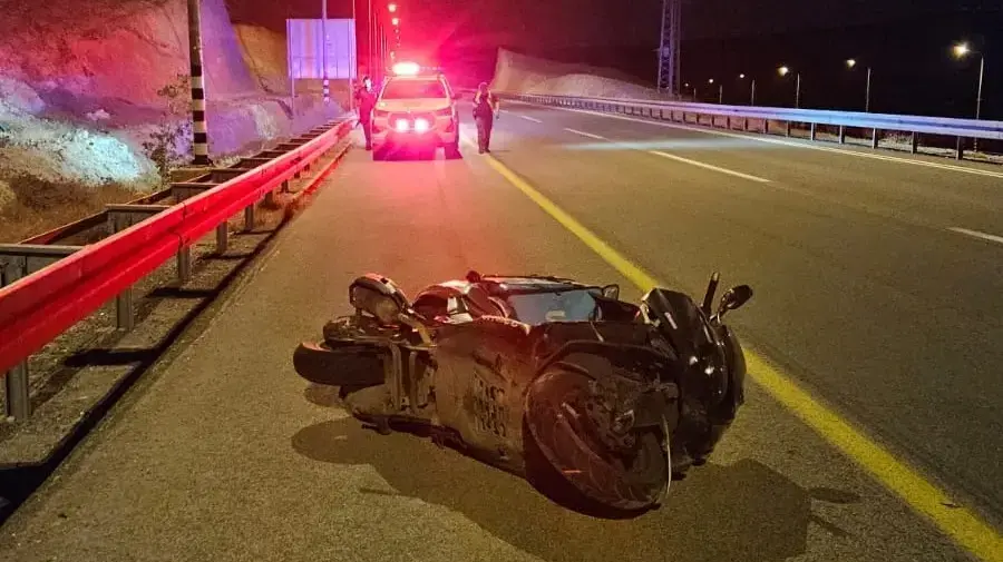 תאונת דרכים של רוכב אופנוע בכביש 1 סמוך למחלף השומרוני
3 בספטמבר 2026