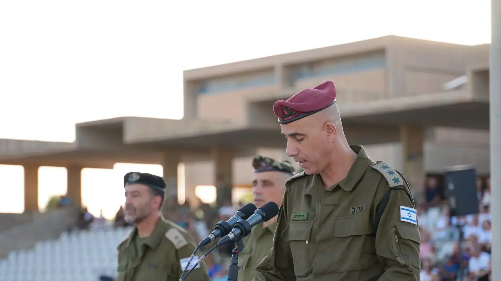 מפקד בה"ד 1 אל"ם אליאב אלבז מפקד בה"ד 1 אל"ם אליאב אלבז