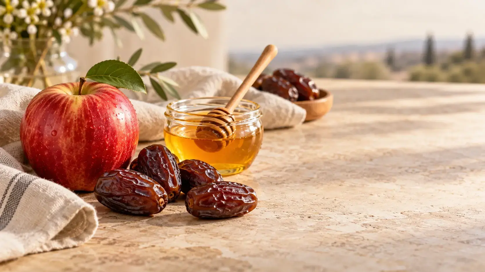 תפוח, תמר ודבש