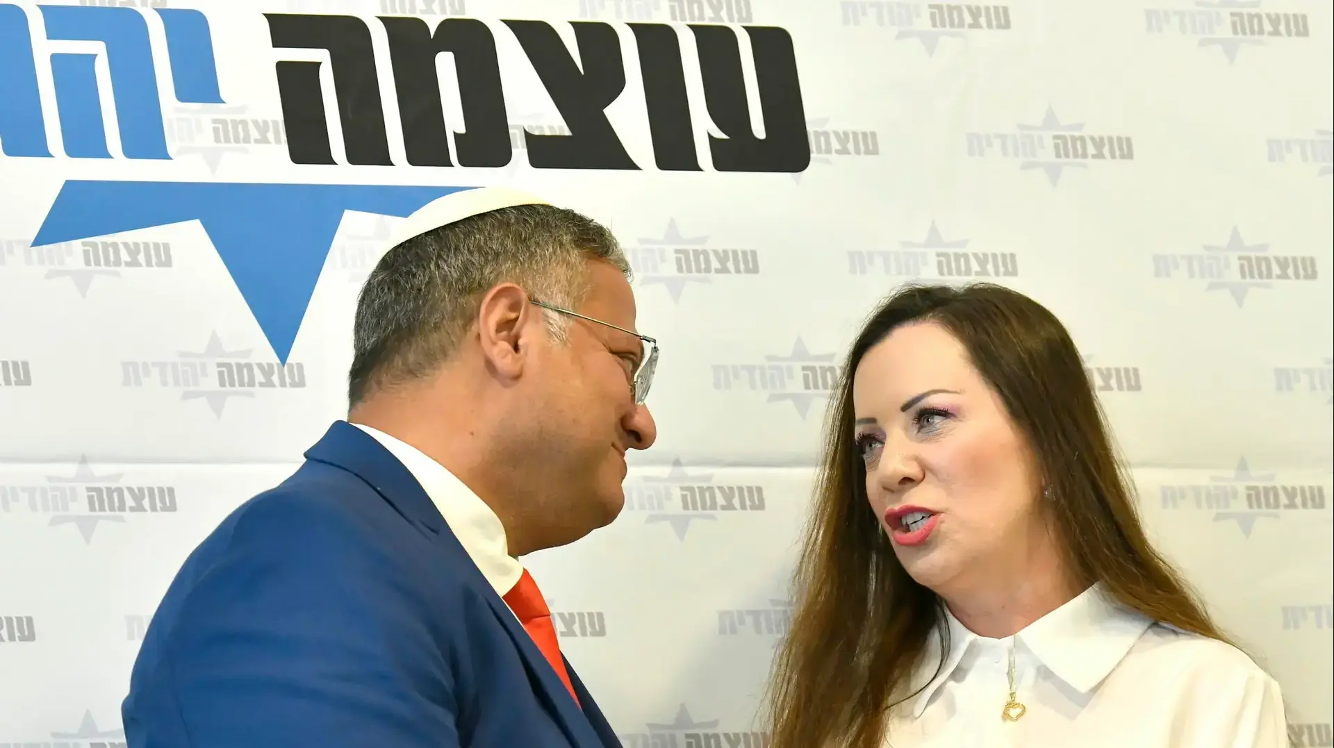 איתמר בן גביר, טלי גוטליב, הכרזה על הצטרפותה למפלגת עוצמה יהודית, 4 בספטמבר 2026 איתמר בן גביר, טלי גוטליב, הכרזה על הצטרפותה למפלגת עוצמה יהודית, 4 בספטמבר 2026
