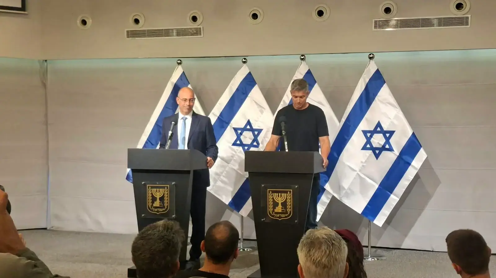 יועז הנדל וירון זליכה, הצהרה ב'מועצה לישראל יפה' יועז הנדל וירון זליכה, הצהרה ב'מועצה לישראל יפה'