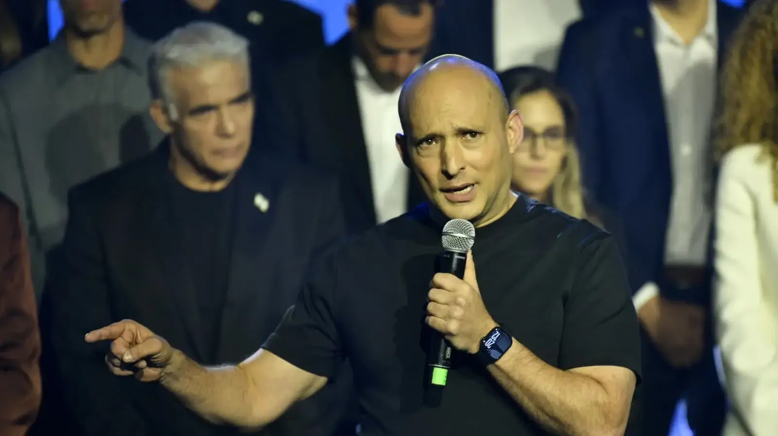 יאיר לפיד ונפתלי בנט, כנס השקת רשימת ביחד לכנסת יאיר לפיד ונפתלי בנט, כנס השקת רשימת ביחד לכנסת