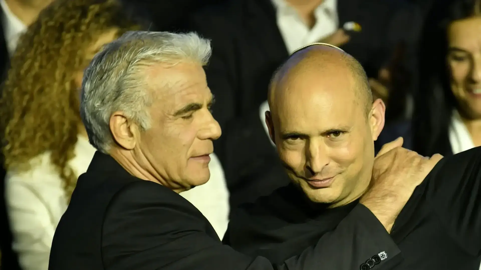 יאיר לפיד ונפתלי בנט, כנס השקת רשימת ביחד לכנסת, 6 בספטמבר 206 יאיר לפיד ונפתלי בנט, כנס השקת רשימת ביחד לכנסת, 6 בספטמבר 206