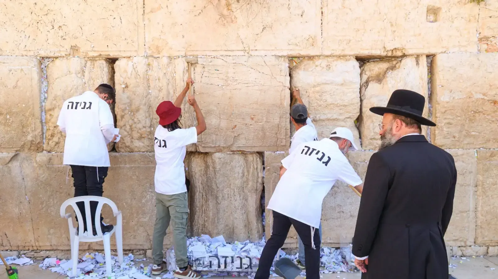 פינוי פתקים מהכותל ערב ראש השנה, 7 בספטמבר 2026 פינוי פתקים מהכותל ערב ראש השנה, 7 בספטמבר 2026