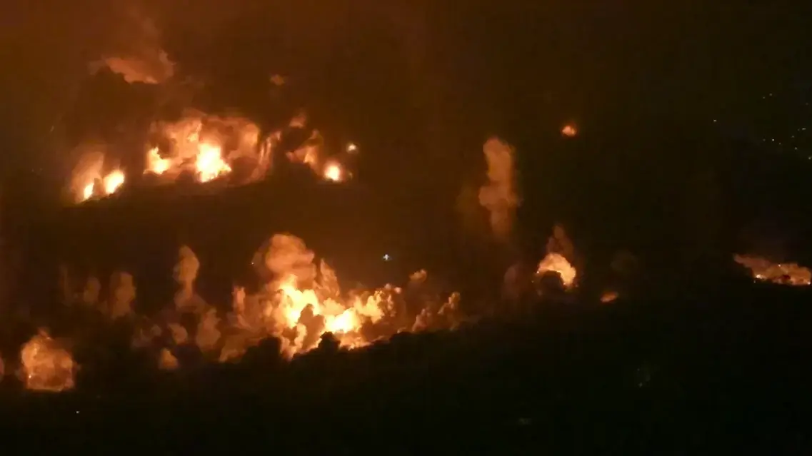 תיעוד מהשמדת התשתיות התת-קרקעיות ברכס עלי טאהר
תיעוד מהשמדת התשתיות התת-קרקעיות ברכס עלי טאהר