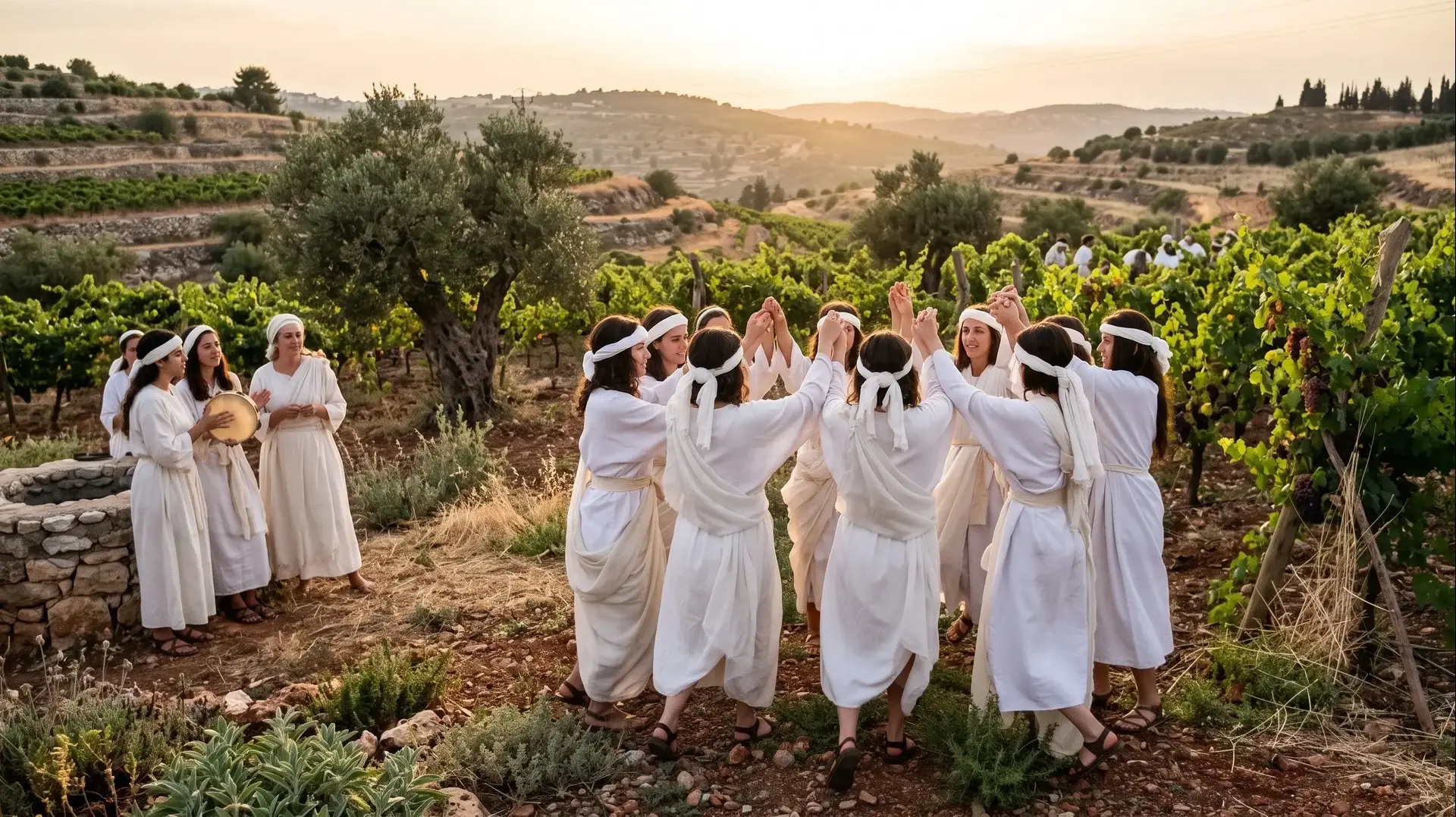 בנות ישראל מחוללות בכרמים בנות ישראל מחוללות בכרמים