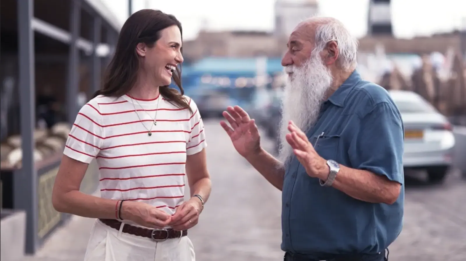 יעל גולדמן ואורי ירמיאס ("אורי בורי") יעל גולדמן ואורי ירמיאס ("אורי בורי")