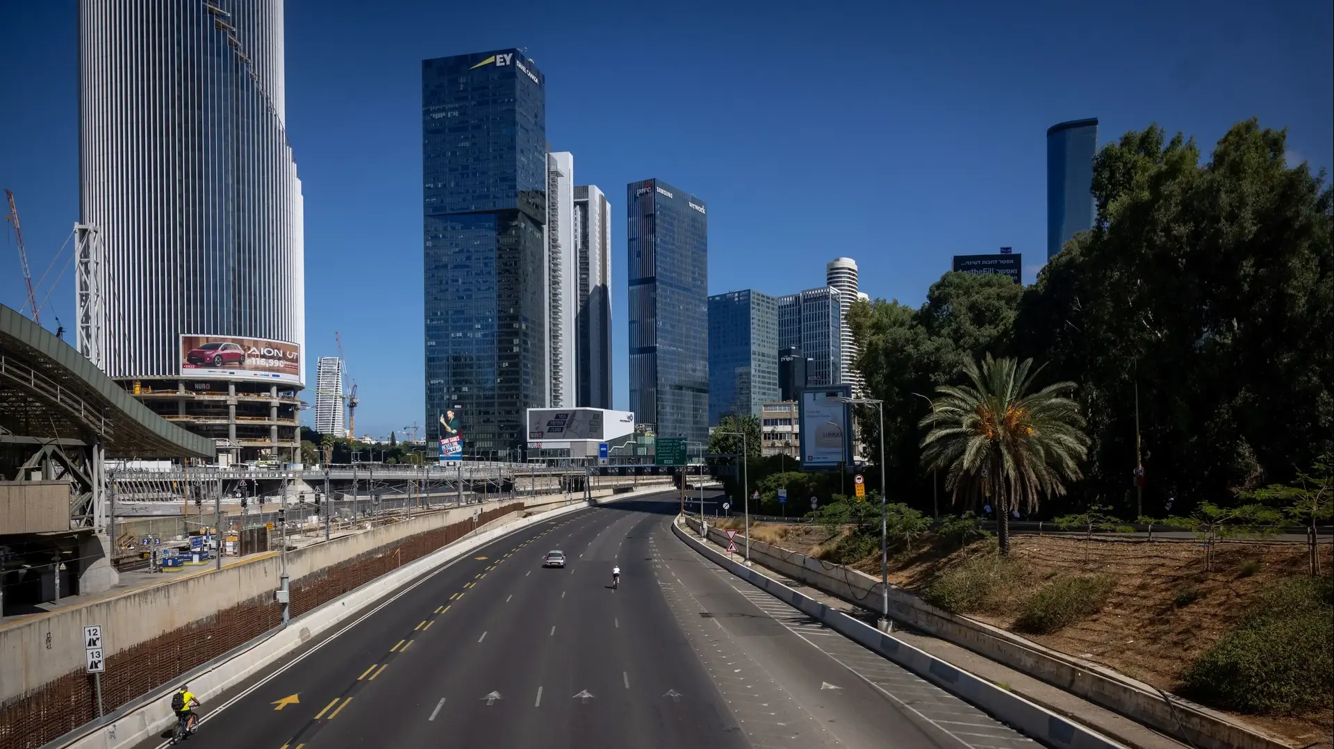 כבישים ריקים במהלך יום הכיפורים, נתיבי איילון, 21 בספטמבר 2026 כבישים ריקים במהלך יום הכיפורים, נתיבי איילון, 21 בספטמבר 2026