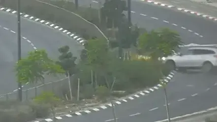 תאונת דרכים, צעיר התנגש בעמוד, רהט