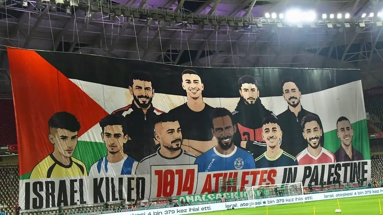 מפגן תמיכה של קוניאספור למען פלסטין מפגן תמיכה של קוניאספור למען פלסטין