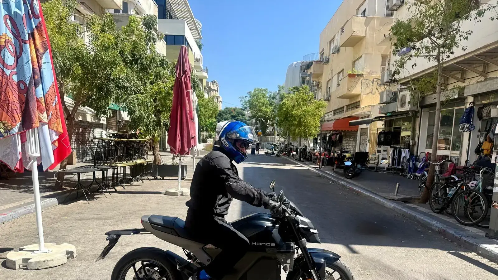 דני קושמרו בוחן הונדה 7WN