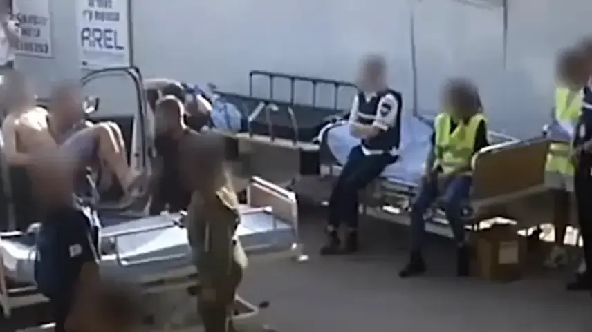 מתוך הפרומו של "זמן אמת" שהוסר מהטיקטוק מתוך הפרומו של "זמן אמת" שהוסר מהטיקטוק