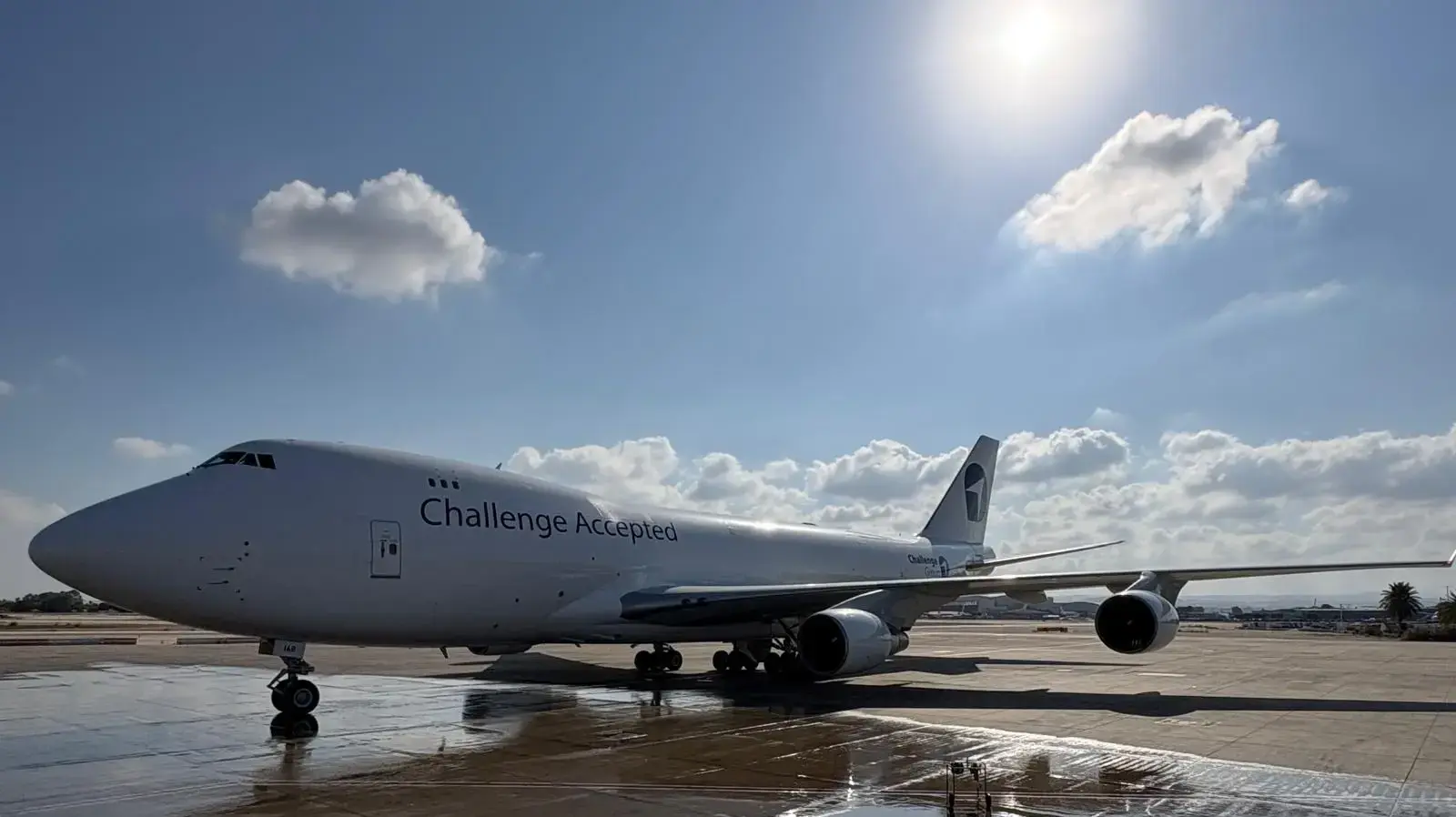 בואינג 747 שישמש להחזרת מזוודות הנוסעים מדובאי