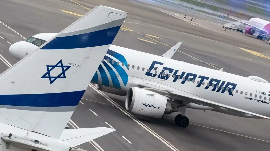 טייס מצרי צילם מטוס אל על באיטליה