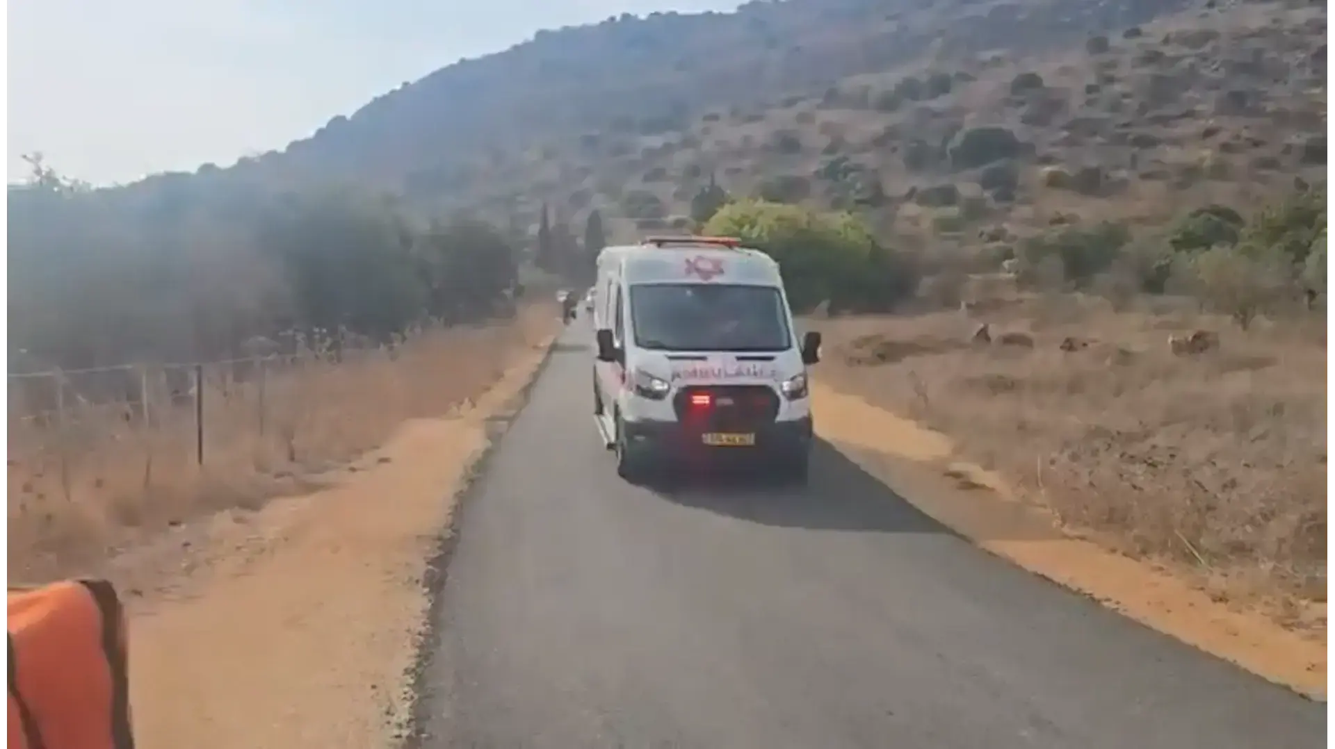 אירוע רב נפגעים, פצועים מפיצוץ נפל, רכס רמים