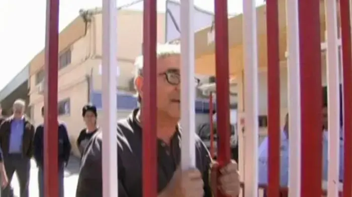 מחאת עובדים במפעל פולגת בקרית גת