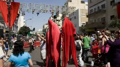 תהלוכה בפורים, תל אביב