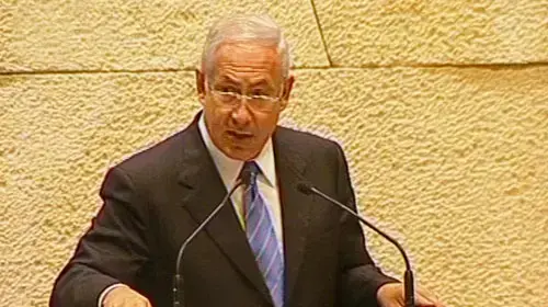ביבי נתניהו בכנסת