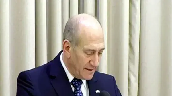 ראש הממשלה אהוד אולמרט 