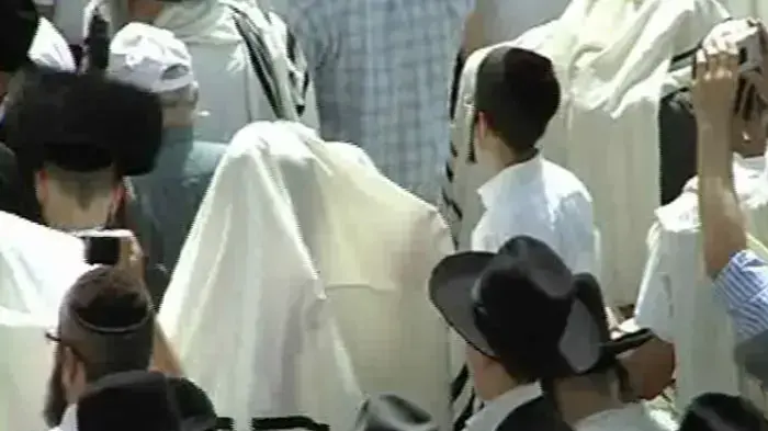 ברכת הכהנים בכותל המערבי בירושלים
