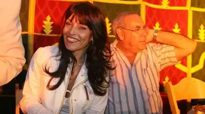 אסתרינה טרטמן בחגיגות המימונה ביפו אסתרינה טרטמן בחגיגות המימונה ביפו