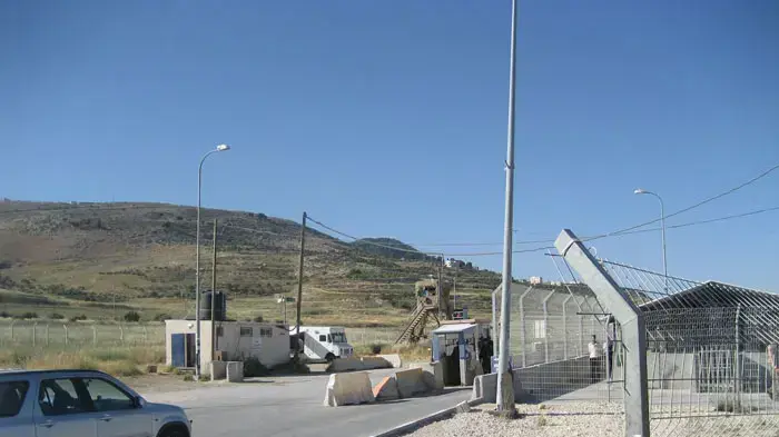 מחסום חווארה ליד שכם