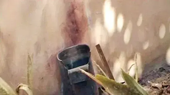 נפילת קסאם בקיבוץ מפלסים 
