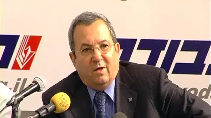 שר הביטחון אהוד ברק