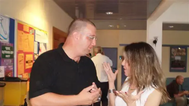 מנכ"ל תאגיד עין נטפים- חן סלטי ומנכ"ל עמותת צלול - עו"ד יריב אברמוביץ