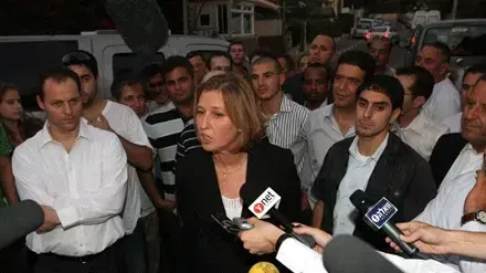 נאום הניצחון של יו"ר קדימה ציפי לבני