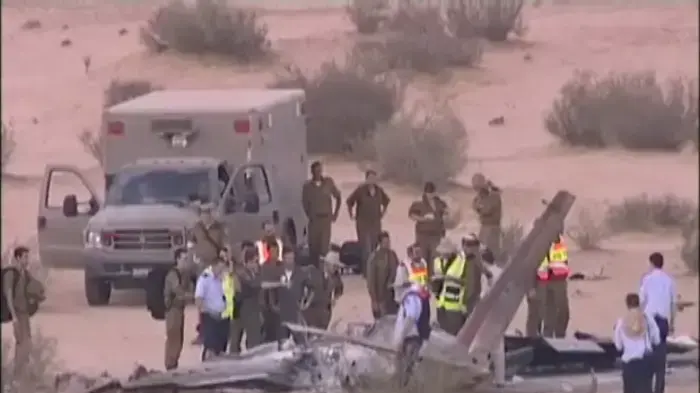 קצין ופרח טיס נהרגו בהתרסקות מטוס צוקית