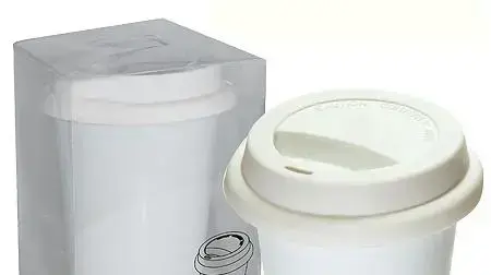כוס תרמית שנדמית ככוס חד פעמית לקפה