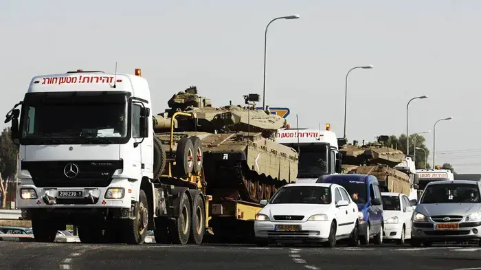 צה"ל נערך למתקפה קרקעית בדרום צה"ל נערך למתקפה קרקעית בדרום