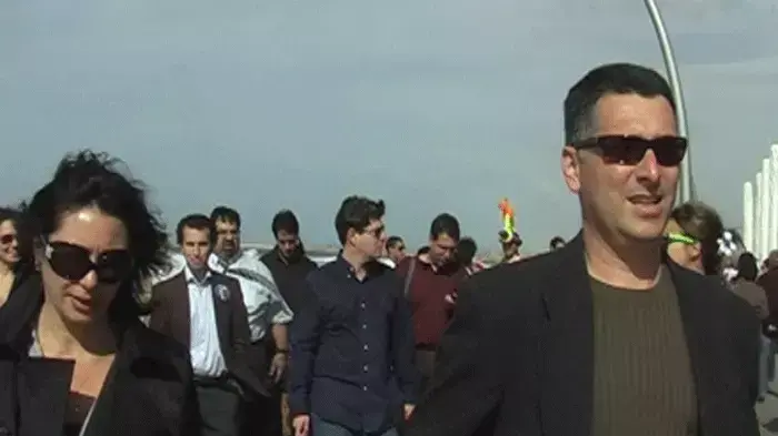 נציגי הליכוד ומפלגת הגמלאים מסיירים בנמל ת"א
