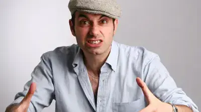 אדם עצבני