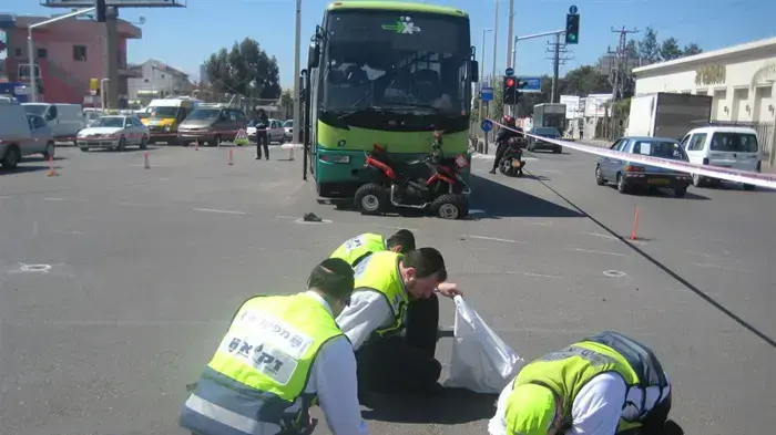 תאונת דרכים בה נהרג נהג טרקטורון בפתח תקווה