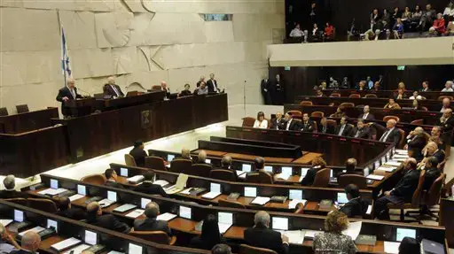 בנימין נתניהו נואם מול הממשלה החדשה