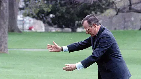 ג'ורג' בוש האב ומילי