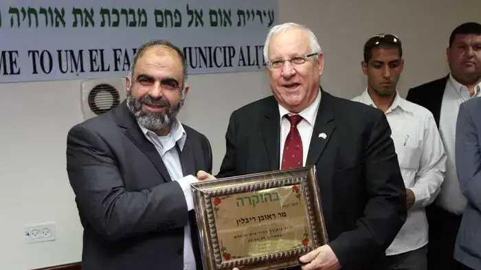 יו"ר הכנסת מבקר באום אל פאחם