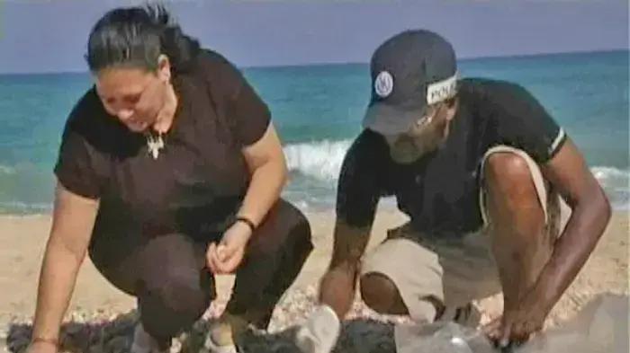 המשטרה במבצע נקיון חופים