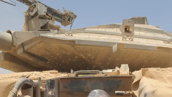 ראש הממשלה בנימין נתניהו בתרגיל חיל היבשה בדרום