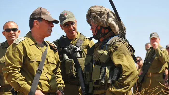 הרמטכ"ל ומפקד פיקוד דרום היום בתרגיל גדוד "צבר" של חטיבת "גבעתי".