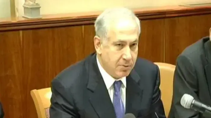 נתניהו לא מראה סימני התרגשות מביקור מיטשל