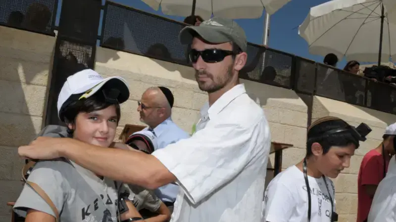 טקס בר מצווה לילדים נפגעי פעולות האיבה