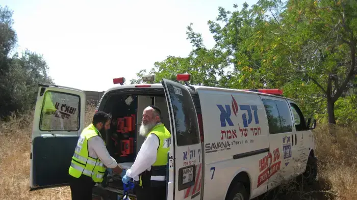 זירת מציאת הגופה סמוך לבית דגן