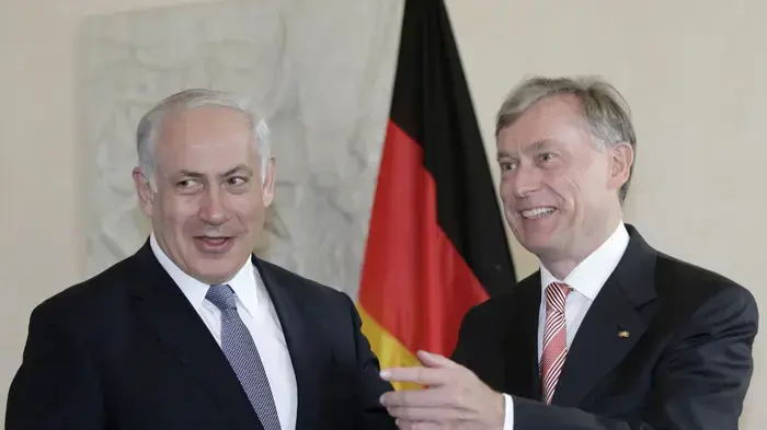 ראש הממשלה בנימין נתניהו ונשיא גרמניה הורסט קאהלר
