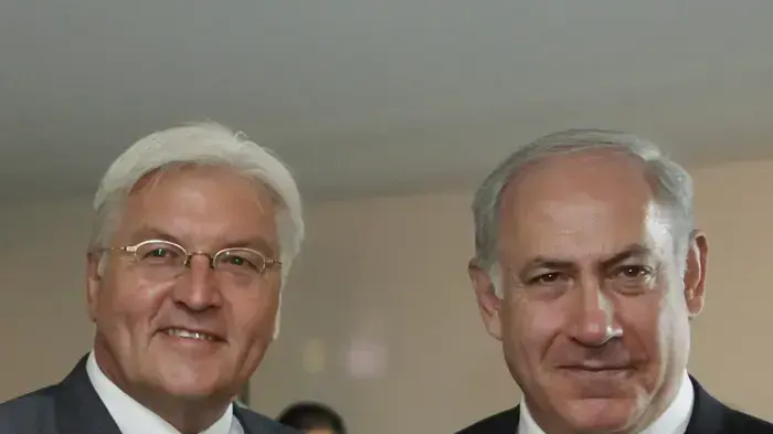 רה"מ נתניהו עם שר החוץ הגרמני שטיינמאייר