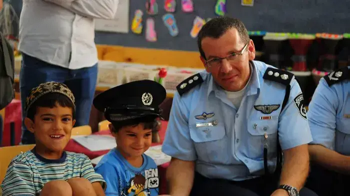 ביקור המפכ"ל בעיר שדרות לרגל פתיחת שנת הלימודים