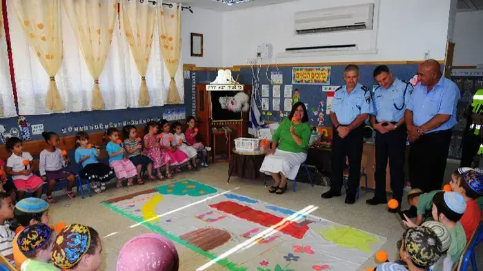 ביקור המפכ"ל בעיר שדרות לרגל פתיחת שנת הלימודים