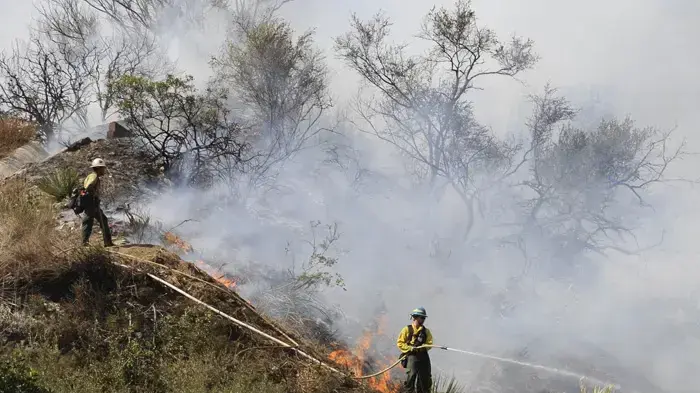 שריפות ענק משתוללות בקליפורניה